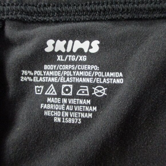 SKIMS Fits Everybody Maternity Legging Womens XL Onyx Black High Waisted NWT NEW - Picture 11 of 12